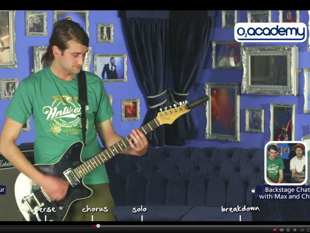 Learn from the man himself, lead guitarist Chris Miller