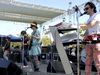 Can you guess which ones are the popstars? VanWyngarden and Goldwasser (on Moog Little Phatty) play Live 105's BFD 2008 at Shoreline Amphitheatre, Mountain View