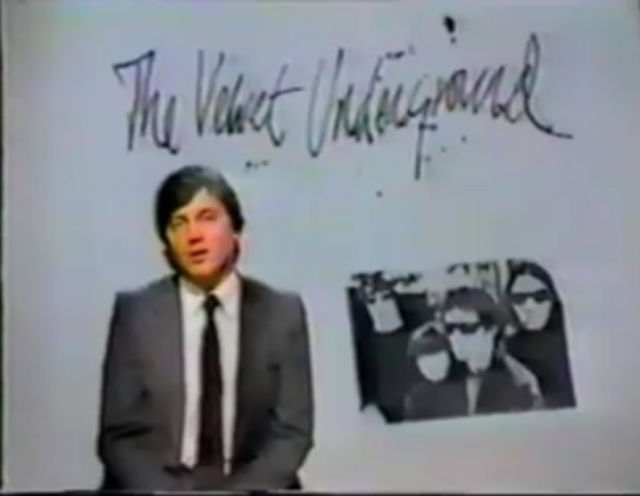 The Velvet Underground If only all TV shows opened with this image...