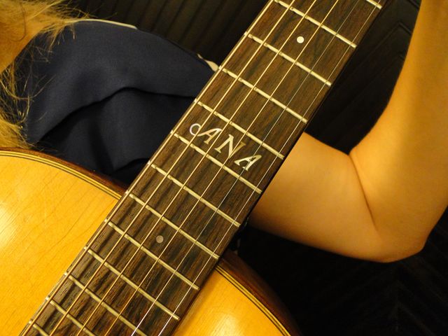 VIDEO: Ana Egge shows off her homemade guitar In case of theft, the guitar should be easy to identify