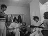 The Monkees and Jack Nicholson, 1968 The'll let anyone backstage