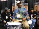 NAMM 2012 VIDEO: Bernard Purdie on the Calzone Case Company stand