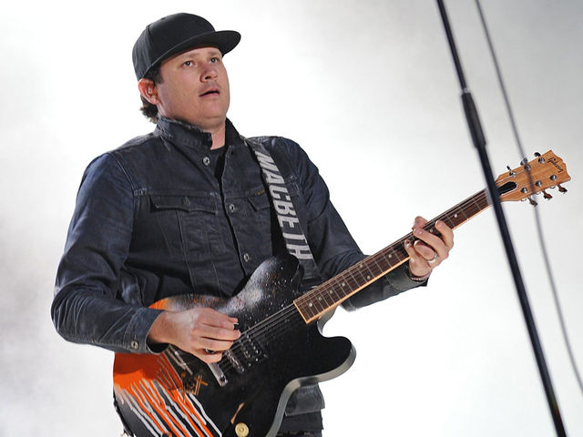 Tom DeLonge at Germnany's Southside Festival 2012.