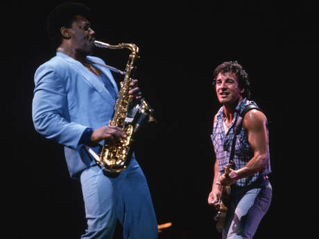 bruce springsteen clarence clemons silhouette. ruce springsteen clarence clemons. Glory Days: Clarence Clemons