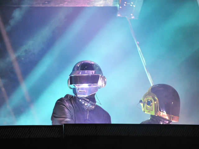 Daft Punk is playing at Nile's house, apparently.