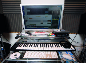In pictures: Dave Spoon's bedroom studio