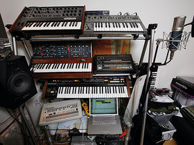 In pictures: Dave Spoon's bedroom studio