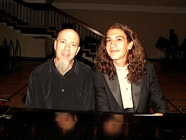 The Fabulous Baker Boys? No, it's Jordan Rudess from Dream Theater along with 18-year-old prodigy Eren Basbug