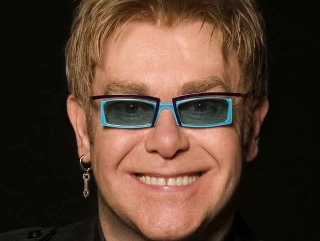 Elton John: breathing other-worldly life into the costume drama.