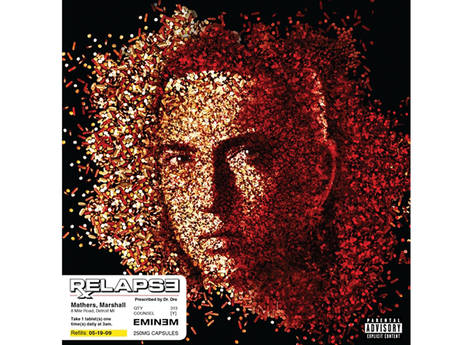 Eminem's Relapse album cover causes sensation