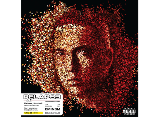Eminem Cd Cover Relapse.