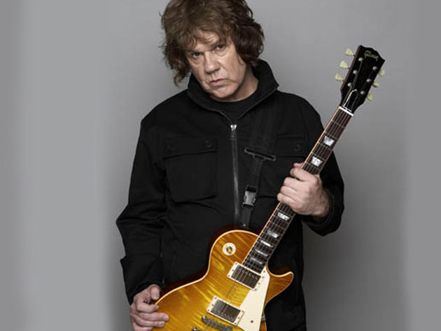 Gary Moore talks blues-rock