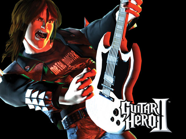 Guitar Hero. It's a game. Remember!