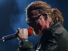 Guns N' Roses play to half-full NYC club