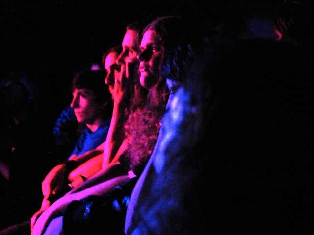 The Faithful 150 lucky fans were treated to incendiary shredding and a Q&A