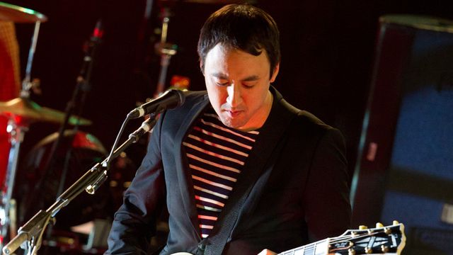 Incorporating his guitar style into The Smashing Pumpkins "took some doing," says Jeff Schroeder.