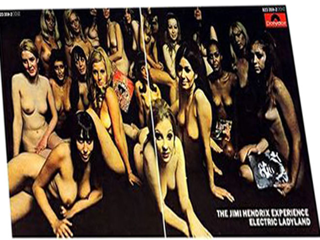 Hendrix's acoustic Electric Ladyland for sale