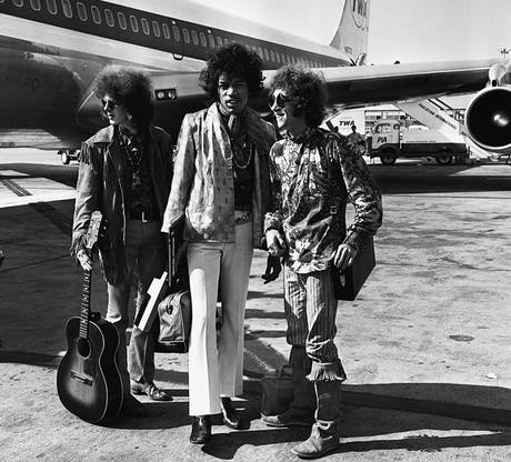 Jimi hendrix at london airport