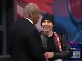 Bill Cosby jams with Joe Satriani on The Tonight Show
