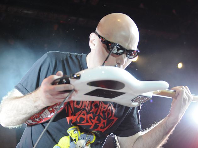 Satch had a big first night on the Experience Hendrix Tour. More to follow