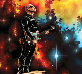 Joe Satriani becomes a comic book hero in Eternal Descent