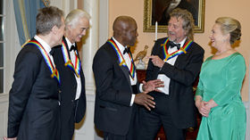 VIDEO: President Obama salutes Led Zeppelin at Kennedy Center Honors