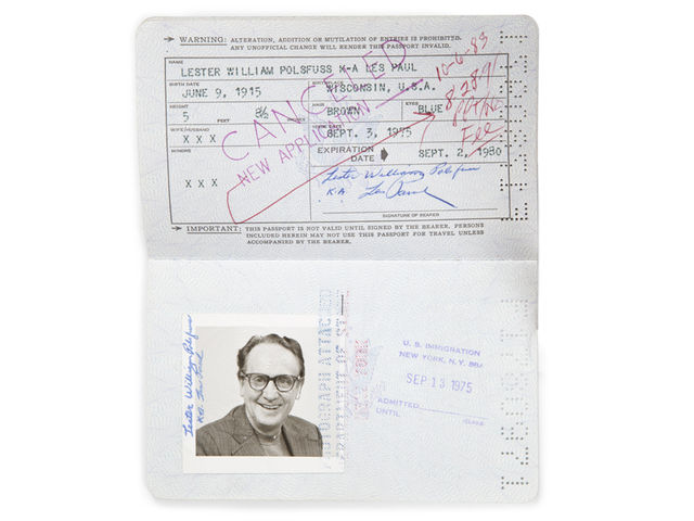 Les Paul 1975 Passport