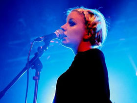 Little Boots duets with Human League's Phil Oakey
