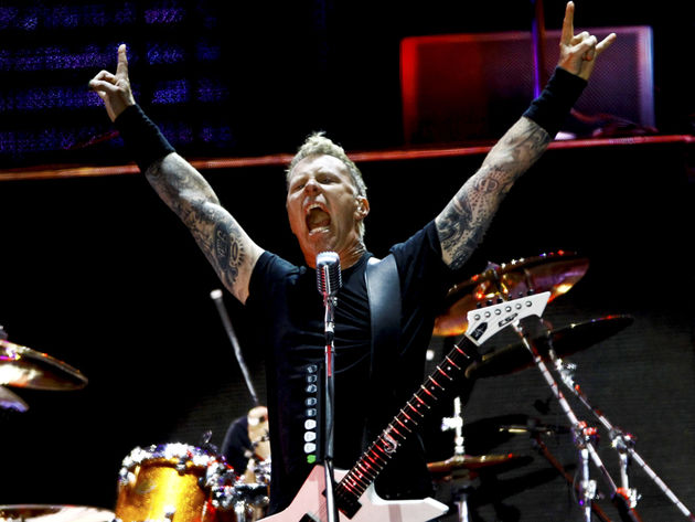 James Hetfield: amid all the love, he rolls out Hate Train