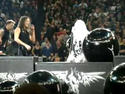Metallica's Lars Ulrich gets pelted with pies