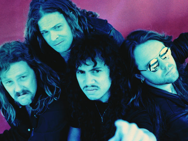 At their Orion fest, Metallica (seen here in 1991) went 'Black" to the future