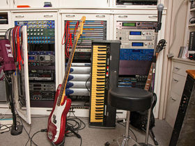 In pictures: Moby's bedroom studio