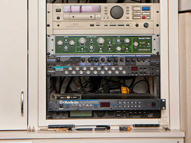 In pictures: Moby's bedroom studio