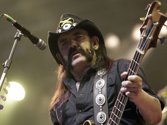 The legendary Motorhead main-man.