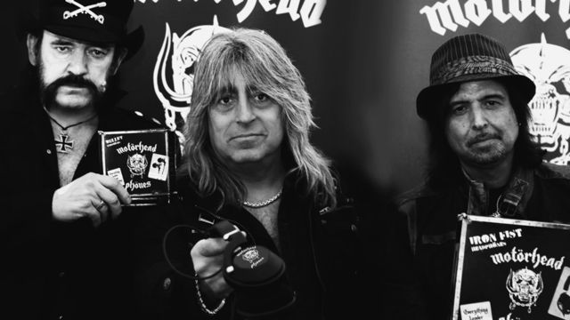 Motörhead unveil rock-focussed 'Motörheadphönes' Lemmy and the lads with their new Motörheadphönes