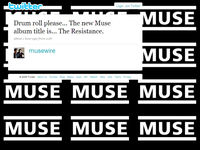 Muse reveal new album title via Twitter