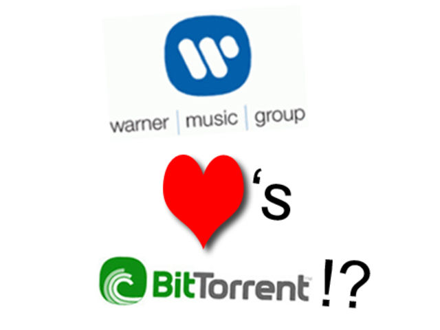 Does Warner heart Bittorrent? If it can make some money from it then quite possibly...