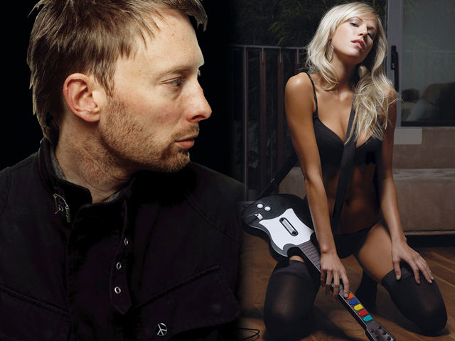 The games world gets the girls (and customers); the music world looks jealously on