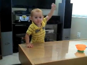 VIDEO: Baby headbangs to Pantera