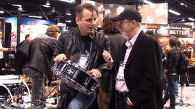NAMM 2013 VIDEO: Gavin Harrison presents his signature Sonor Protean snare drums