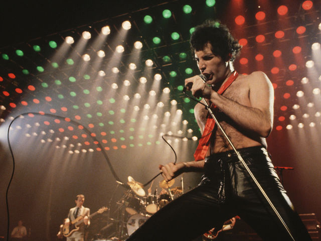 Freddie Mercury: having such a good time, having a ball.