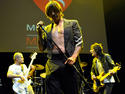 Fellow Chili Peppers and Ron Wood salute Anthony Kiedis