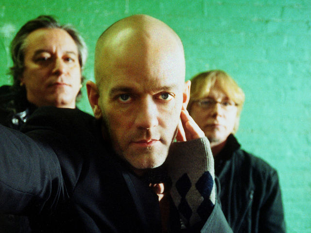REM in one of their final group portraits