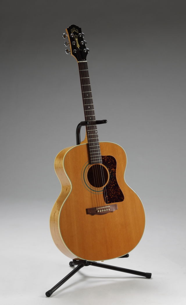 Lot 445: Slash-played Guild JF30 acoustic