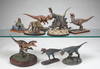 Lot 397: One of five groups of replica dinosaur models ((Courtesy of Julien's Auctions))