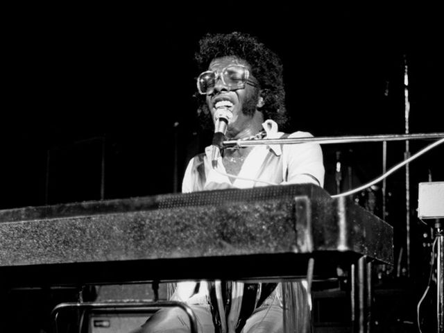 Sly Stone, victorious at Woodstock, 1969