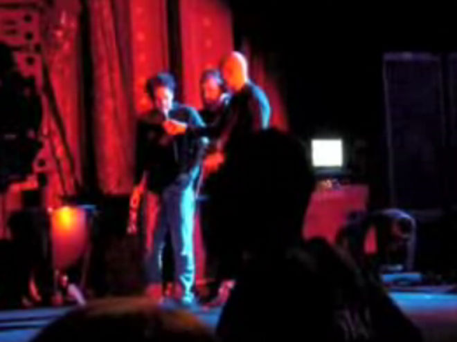 Billy Corgan clashes with heckler onstage