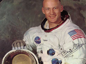 79-year-old astronaut goes hip-hop