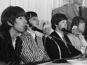 Beatles press conference tape to be auctioned