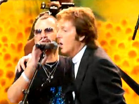 Paul McCartney joins Ringo Starr for birthday bash